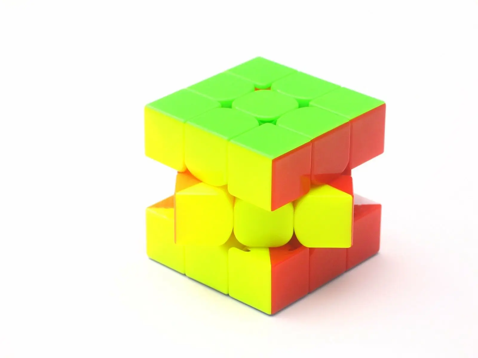 QiYi The Valk Mini 3x3x3 скоростной куб, Высококачественный поворотный пазл, забавные игрушки, разноцветный магический куб без наклеек 3x3