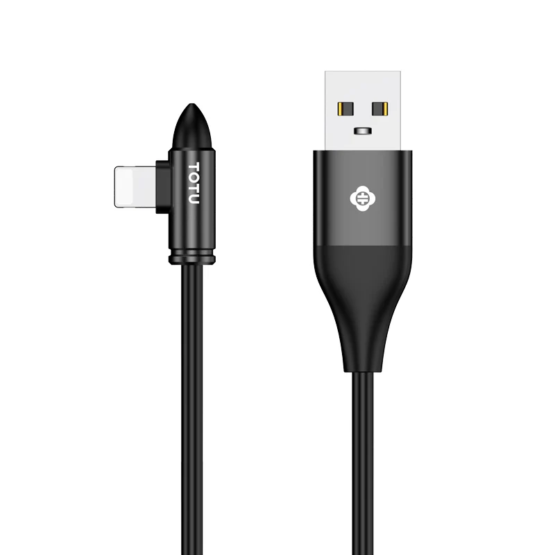 TOTU usb-кабель для зарядки iphone X, Xs, Max, Xr, usb-кабель для зарядки и освещения, для iphone 7, 8 Plus