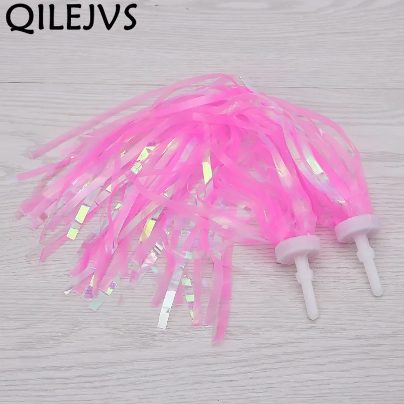 QILEJVS, 2 шт., велосипед, трицикл, дети, девочки, мальчики, руль, стримеры, кисточки