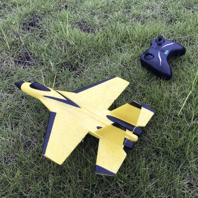 2.4G Glider RC Drone SU35 Fixed Wing Airplane Hand Throwing Foam Dron Electric Remote Control Outdoor RC Plane Toys for Boys F22 4