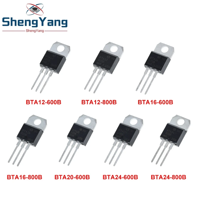 10pcs Bta12 600b Bta12 800b Bta16 600b Bta16 800b Bta20 600b Bta24 600b ...