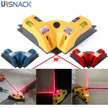 

Precisely Right Angle 90 Degree Square Laser Level High Quality Level Measurement Tool Laser Right Angle Ground Wire Instrument