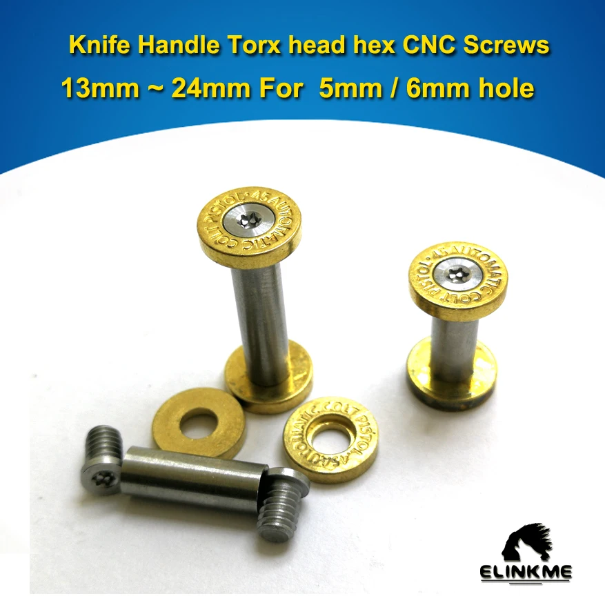 

13mm x 6mm ,Knife Handle Torx head hex Screw Suitable for 6mm hole (CNC007)