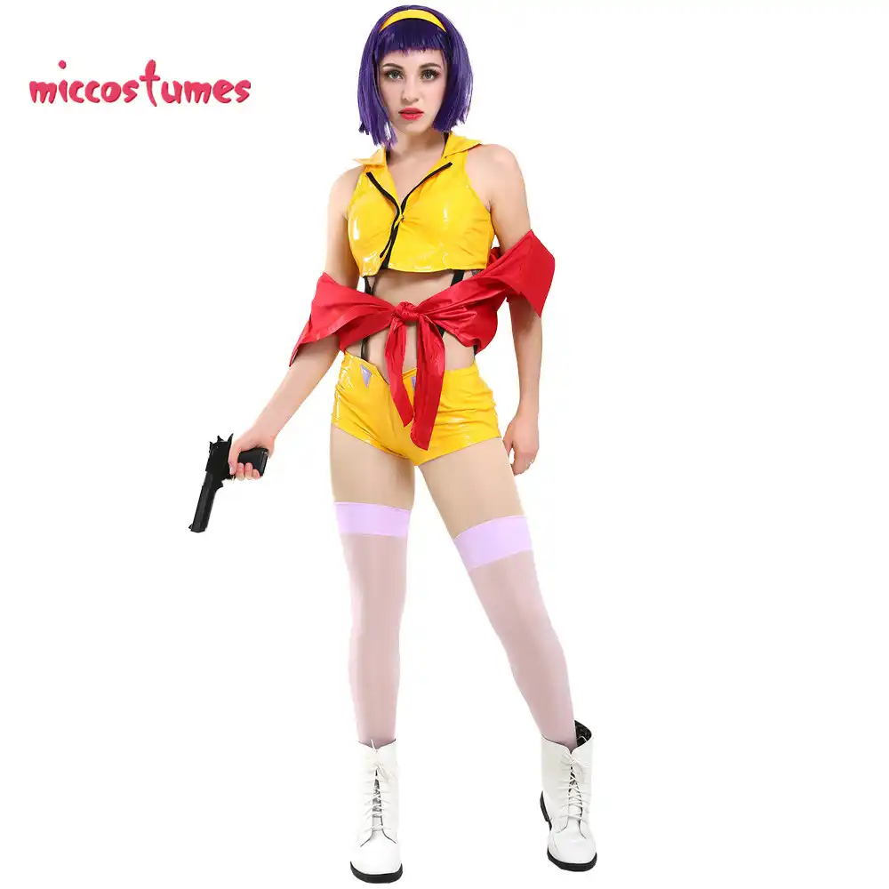Faye Valentine Cosplay Costume Cowboy Bebop Cosplay Woman Halloween Outfit Aliexpress