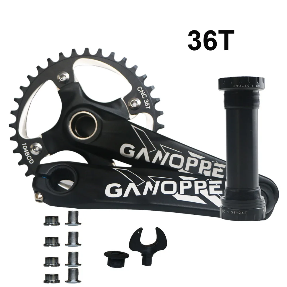 ファットバイク用 RACEFACE クランクセットとボトムブラケット カーボンクランク＆BB交換でファットバイクをフロントシングル化