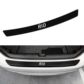 

1x For KIA RIO 3 5 K2 2003 2008 2009 Rear Bumper Protector Trim Strip Anti-scratch Car paint protection