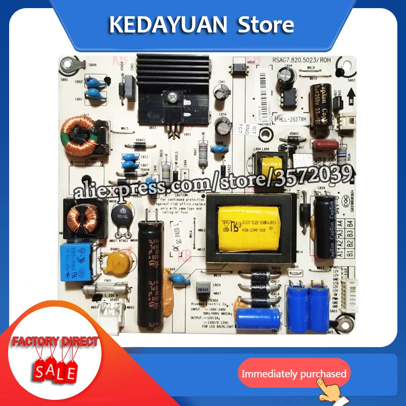 Бесплатная доставка оригинальный 100% тест для LED32H310 LED32K180D ЖК-плата RSAG7.820.5023/ROH |