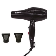 Фен для волос для парикмахерской с европейской вилкой, бытовой, мощный, парикмахерский магазин, фен для волос, парикмахерские инструменты(черный