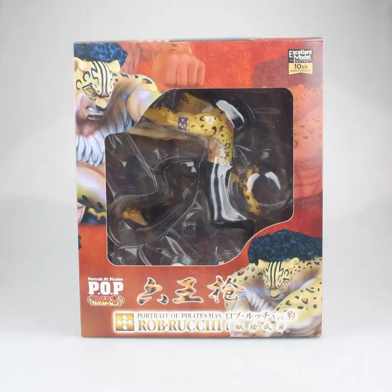Волк аниме одна деталь Cp9 членов ликантропия Leopard Lucky Rob Lucky в коробке Garage Kit
