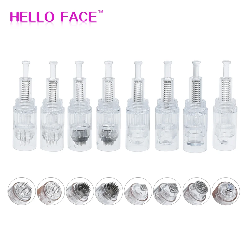 10 шт. винтовой микро иглы Дерма Ручка картридж одноразовый Профессиональный