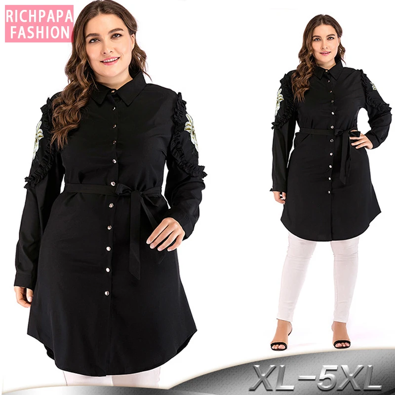 Размера плюс Vestidos Абая кафтан Дубай Катара ОАЭ женщины длинный рукав в арабском стиле мусульманский Топ хиджаб платье турецкая исламская одежда