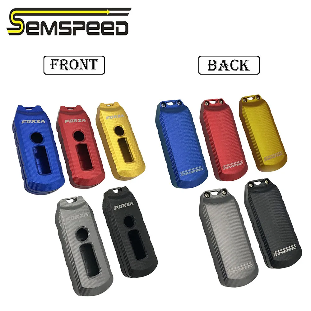 SEMSPEED модифицированный для Honda Forza 300 250 125 MF13 Мотоцикл 3D пульт дистанционного управления брелок чехол для ключей Защитная крышка