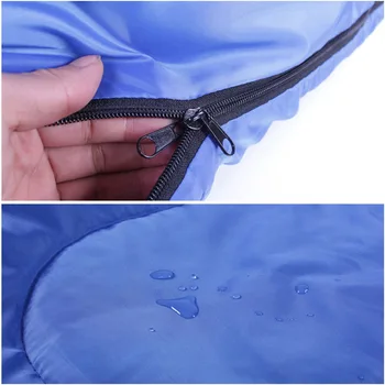 

New Hot Portable Lightweight Envelope Sleeping Bag with Compression Sack for Camping Hiking Backpacking SMR88