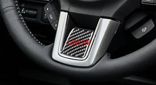 Подходит для Subaru Forester 2013- ABS углеродное волокно Автомобильный интерьер рулевое колесо наклейки Чехлы отделка украшения