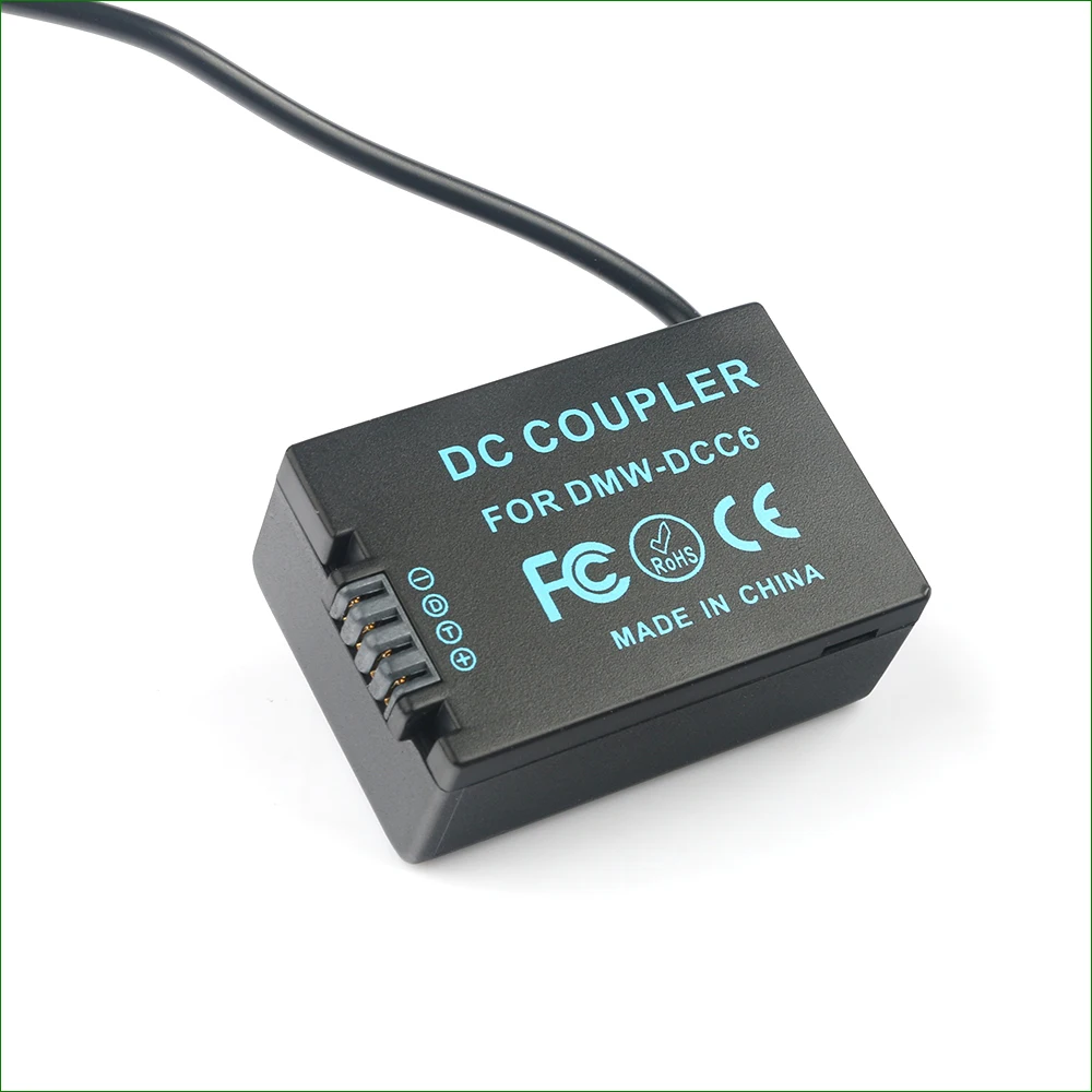 5V USB To DMW-BMB9 Dummy Battery DMW-DCC6 Power Bank USB Cable for Panasonic DMC-FZ150 DC-FZ80 DC-FZ81 DC-FZ82 DC-FZ83 DC-FZ85