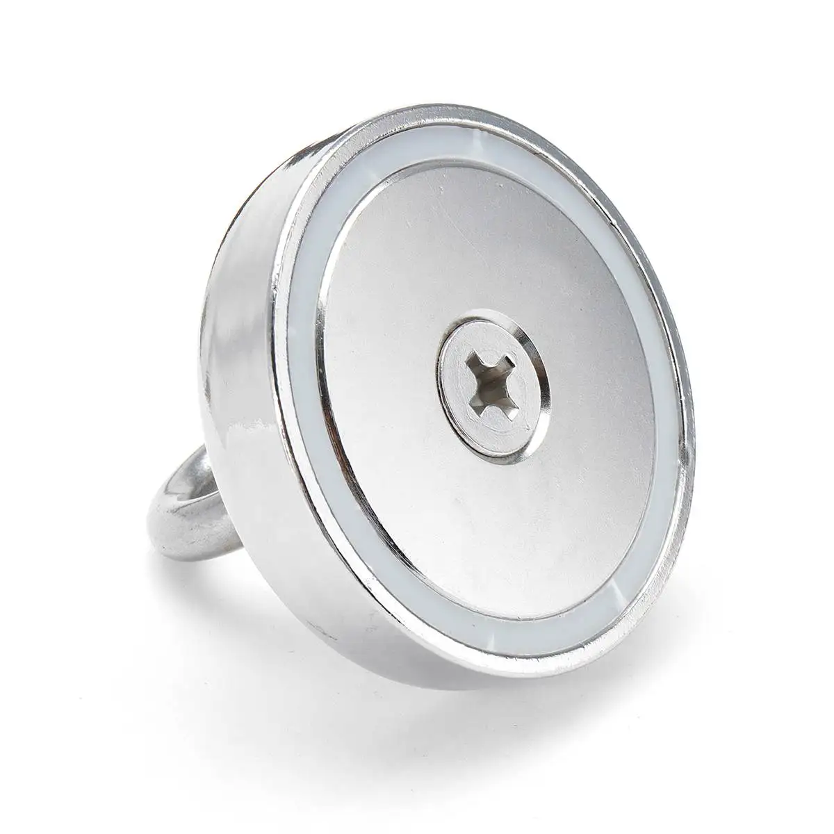 D120mm 600 кг сильный спасательный неодимовый магнит Глубокий морской спасательный магнит для рыбалки восстановление сокровища Охота магнитный крючок
