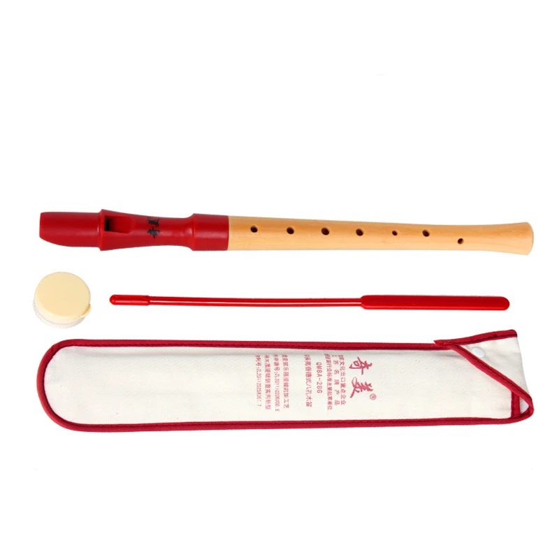Gravador de Madeira para Clarinete Soprano com 8 Instrumento Musical Buracos Germágico Vertical Barroco Flauta Chinesa - - Image 6