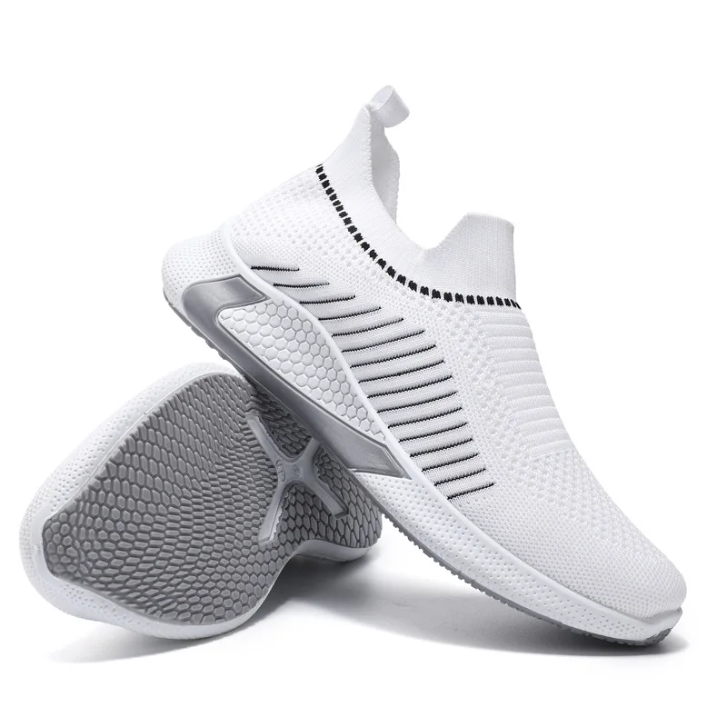 

New Fashionable Sneakers In Autumn And Winter Breathable Flying Running Men's Shoes Comfortable Casual Shoes Running Shoes
