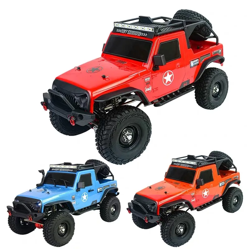 RGT RC Гусеничный каркас 1:10 масштаб 4wd Рок Гусеничный внедорожник Грузовик RC Rock Cruiser EX86100PRO 4x4 водонепроницаемый RC автомобиль игрушки для детей