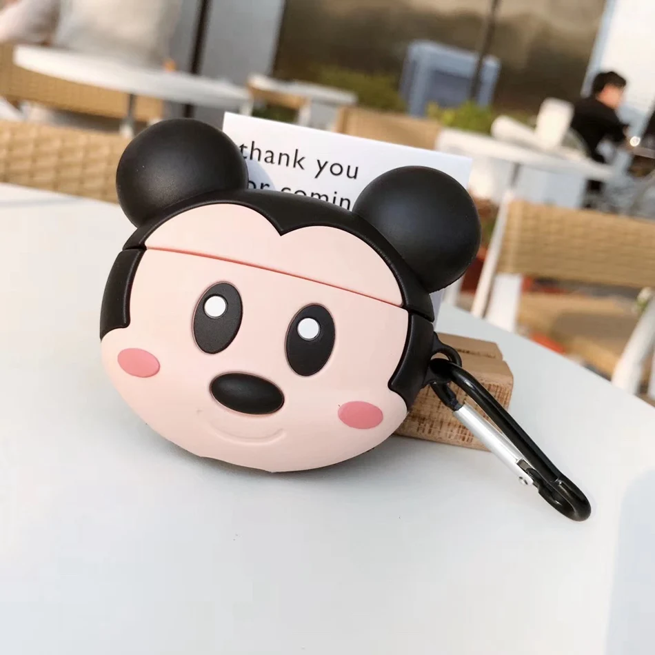 3D чехол для наушников для Airpods Pro Чехол силиконовый милый рыбка Пингвин Мультяшные наушники/Earpods чехол для Apple Air pods Pro 3 чехол s