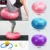 Apple Yoga Ball Dounts 50 x 30 см С насосом Набор Пилат Фитнес Баланс Мячи Набор Массажный Мяч Домашняя Тренировка Мяч Йога Упражнения