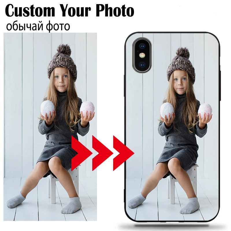 Custom Phone Case Customized Photo For Huawei p smart Y5 Y6 Y7 Y9 G9 Prime 2017 2018 2019 TPU Black Cover Name Blessing Logo |