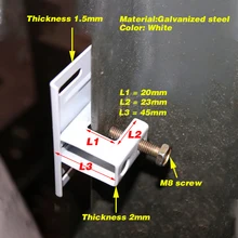 CCTV видеонаблюдения Видео AHD IP камера аксессуары стальной структуры мониторинга вспомогательный Монтажный кронштейн бурения бесплатно