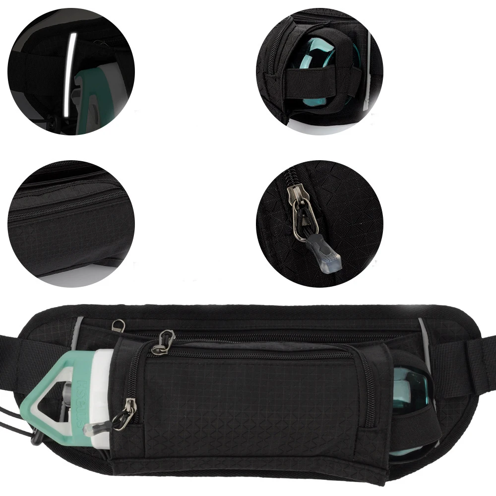 

Waterproof Water Bottle Waist Bag Large Capacity Phone Pouch for Outdoor Sports Running Hiking Cycling