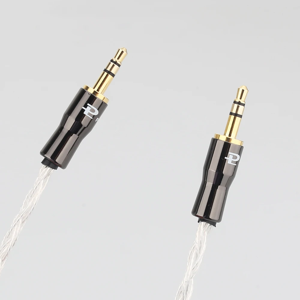 Audiocrast Hifi Aux Cables Malemale 3.5mm Headphone Plug Pure