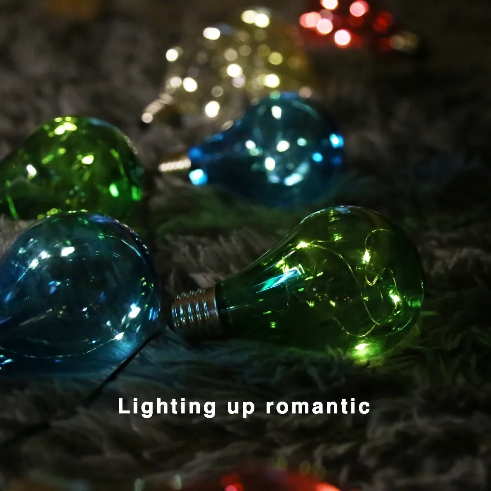 Cordas de Fadas Luzes da Corda à Prova Lâmpadas de Iluminação Decorativa para Casa Decoração do Feriado ao ar Globo Solar Luzes Água Jardim Livre - Interior d' 7 Globo Solar Luzes Cordas de Fadas Luzes