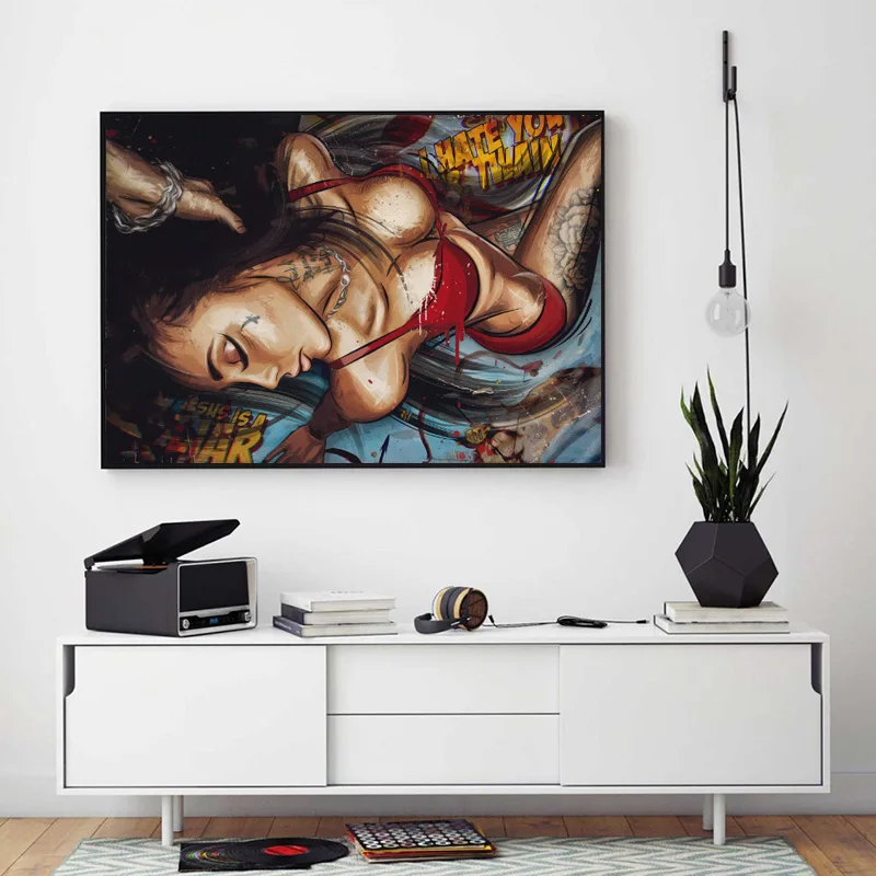 abstract tattoo women