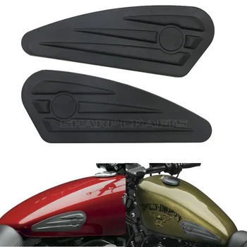 

Motorcycle Gas Tank Pads Anti Slip Grip Traction Pad Sticker Side Fuel Decals For Harley Sportster XL 883 1200 X48 Street XG750
