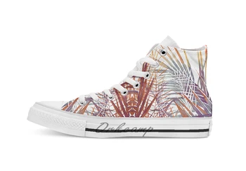 

Household jungle breathable Casual High Top lace-up Canvas shoes sneakers Drop shipping