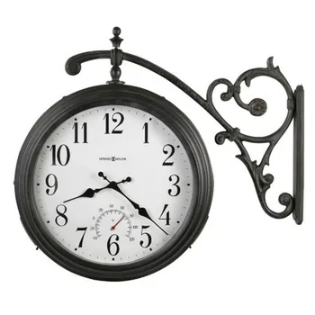 

Nordic Retro Double-Sided Wall Clock Waterproof Living Room Big Clocks Outdoor Garden Courtyard Decor Silent Watch Gift Ideas