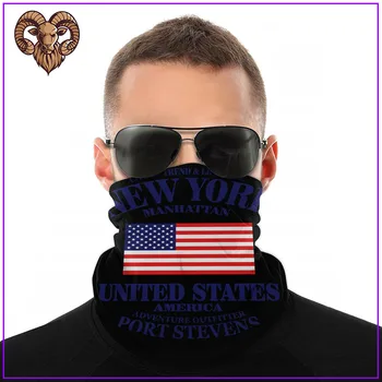 

New York-Unite States Flag Men Women Fashion facemasks for virus protection cool cotton facemasks pm2.5 mask filter skin care