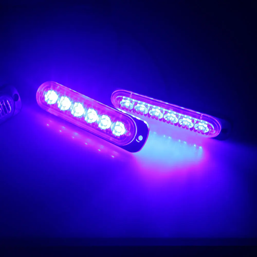Vehemo 24LED DC12V шасси свет Средний стробоскоп свет транспортных средств общая сигнальная фара автомобиля свет лампы автомобильные аксессуары