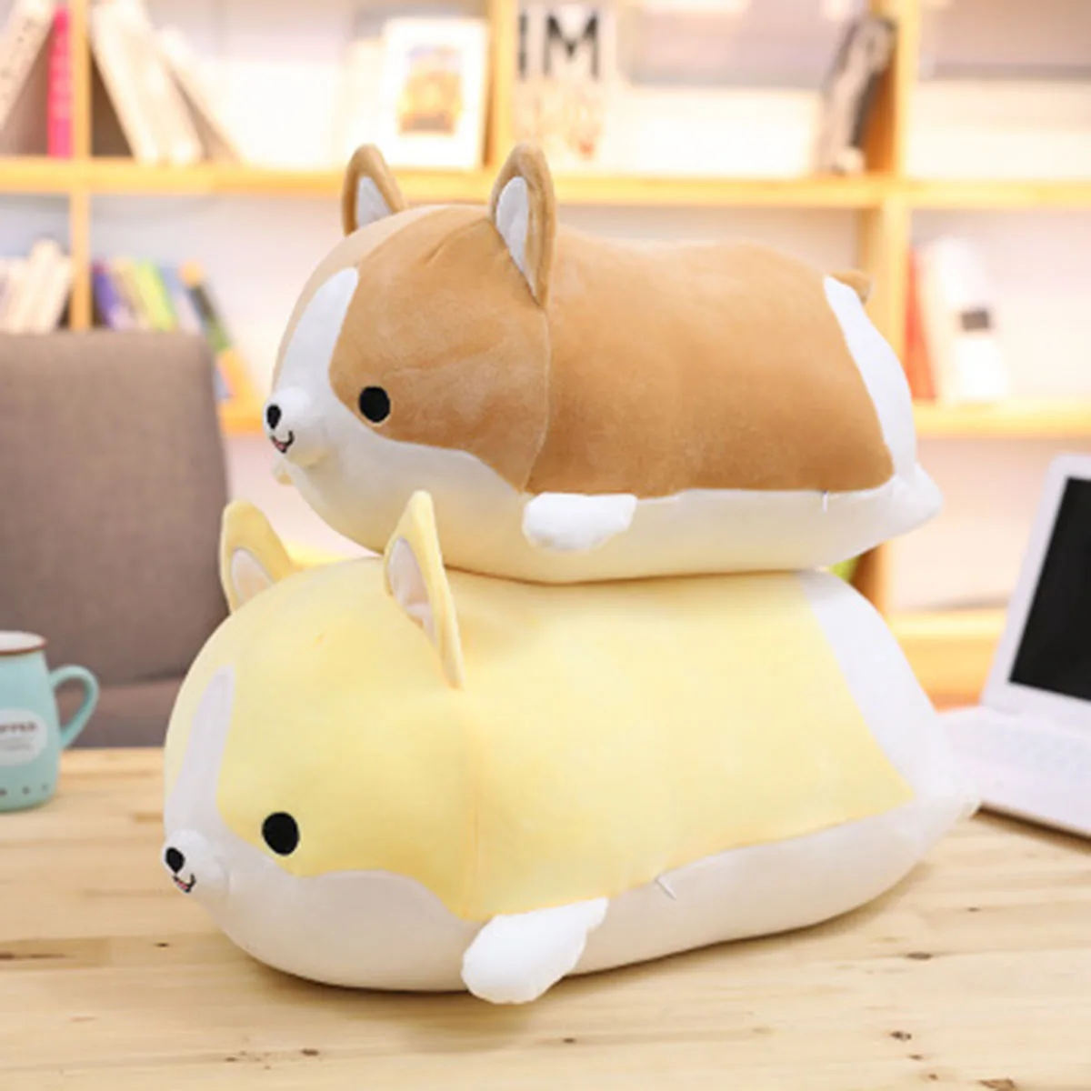 Dadaism 35/50/60 см милый Косплей Shiba «Лисья Секретная служба»(Inu собака плюшевая игрушка-животное подушка корги для маленьких детей игрушка для сна
