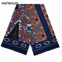 Véritable Wax africaine ankara en coton, tissu imprimé Style authentique, 6 Yards pour la conception de robes de mariage 