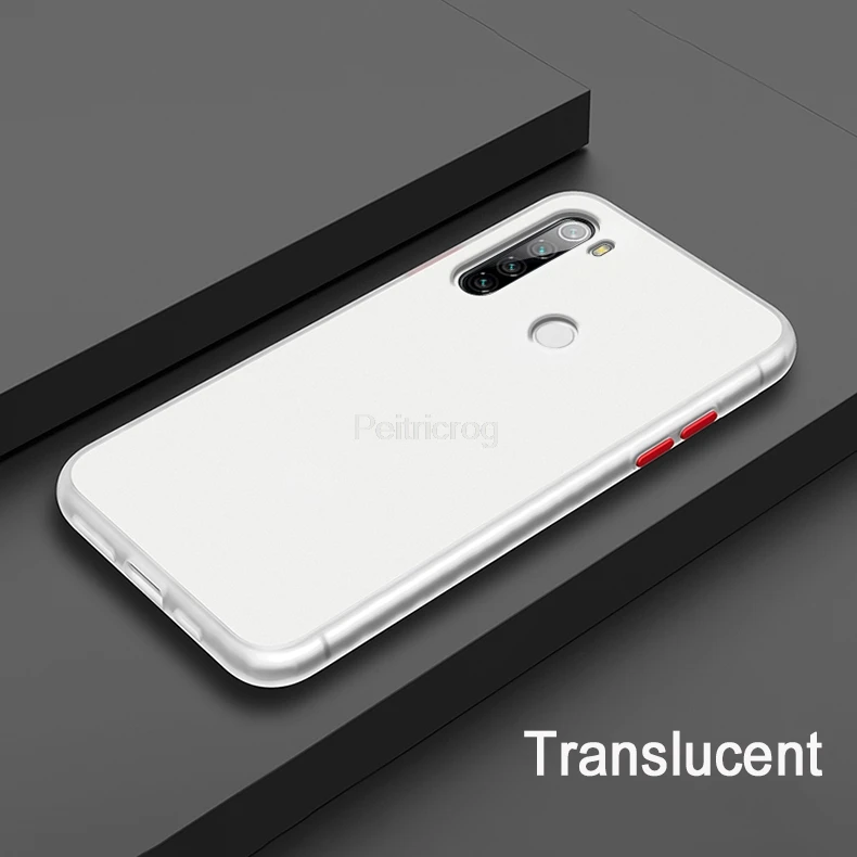 Матовый прозрачный силиконовый чехол для Xiaomi mi 9 CC9 Pro CC9E A3 Lite 9T для Red mi K20 7A 8A Note 8, 8, 7, 10 6 мягкий чехол для задней крышки - Цвет: Transparent