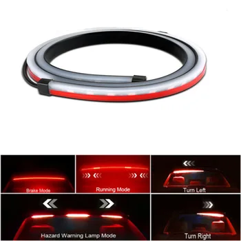 

Brake LED Light DRL Turn Signal Lamp Red Multi-Mode Waterproof Rear Reversing