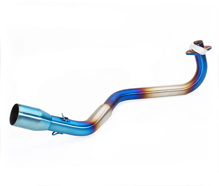 

Small Monkey Motorcycle Modified Exhaust Pipe Anterior Elbow Horizontal Engine Front Monkey Horizontal