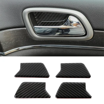 

Car Sticker for Jeep Grand Cherokee 2011-2020 Inner Door Handle Bowl Decoration Cover Trim Carbon Fiber Car Interior Accessories