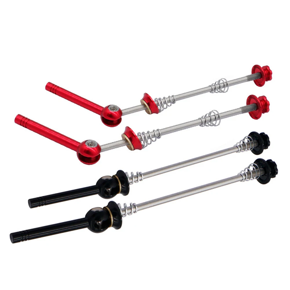 1 par titanium ti liga da bicicleta qr liberação rápida espeto para frente roda traseira mtb mountain road bicicleta de ciclismo peças
