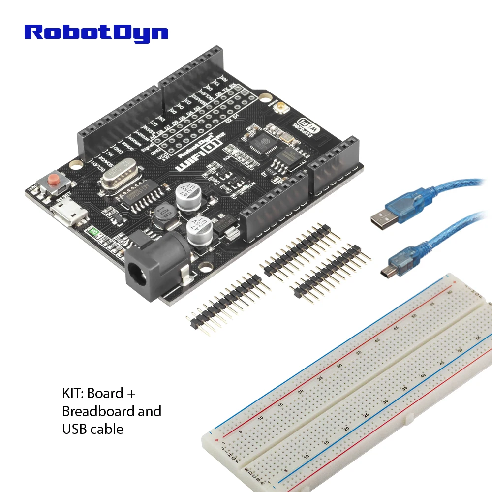 RobotDyn D1R2 аналог, WiFi D1 R2 интеграция ESP8266+ 32 МБ флэш, форм-фактор для Ard. Uno R3