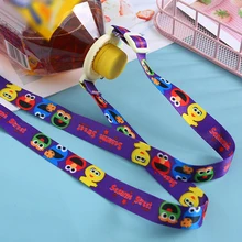 Модная лента бутылка для воды сумка через плечо детская бутылка для напитков с Пряжка для чайника шнурок удобная задняя бутылка для воды