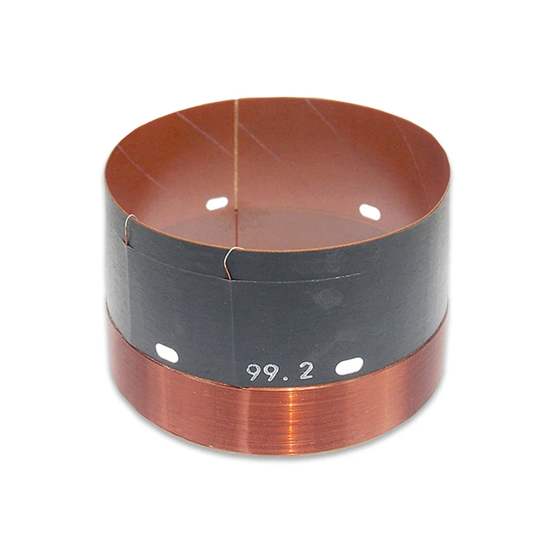 99.2mm DJ Speaker Woofer Voice Coil 1400W Max Bass Subwoofer Repair Parts With Outer 2 Layers Copper Wire Glass Fiber Former