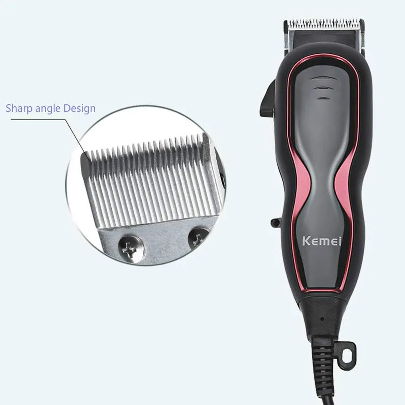 Günstig Kemei Elektrische Haar Clipper Einstellbare Kamm Leistungsstarke Haar bart Rasieren Maschine Haar Styling Werkzeug Trimmer barber magie clip D42