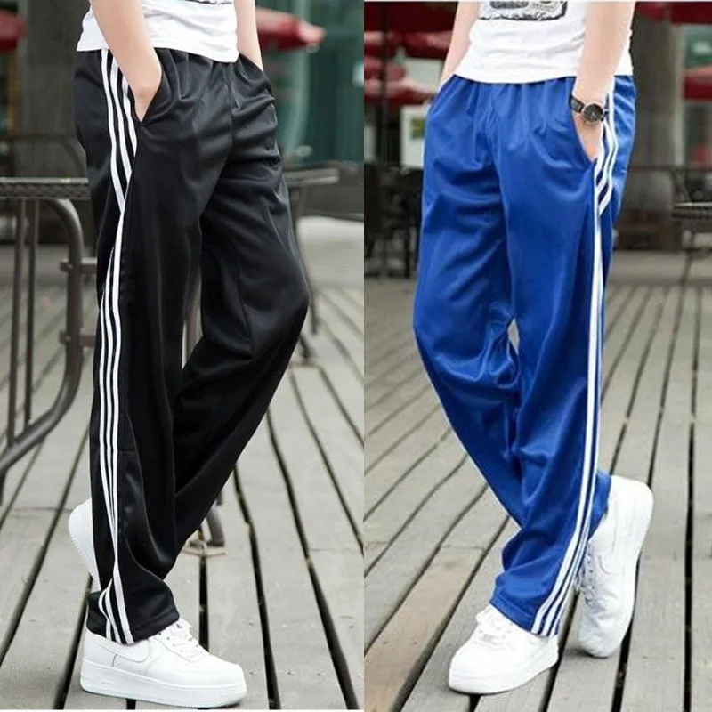 

Spring And Summer Smooth Fabric Dacron Thin Loose-Fit Basketball Pants Length Pants Sports Fitness Men And Women Couples Thin Bu