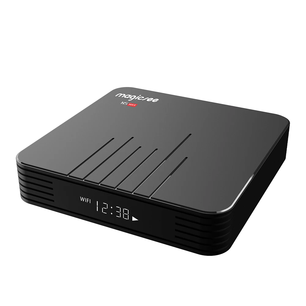 MAGICSEE N5 Max tv Box медиаплеер 4 Гб+ 64 Гб/32 ГБ Android 8,1 4K WiFi BT 4,1