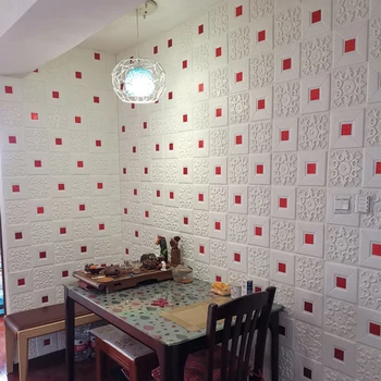 

Self-adhesive living room background wall wall stickers ceiling ceiling decoration wallpaper foam roof waterproof stickers